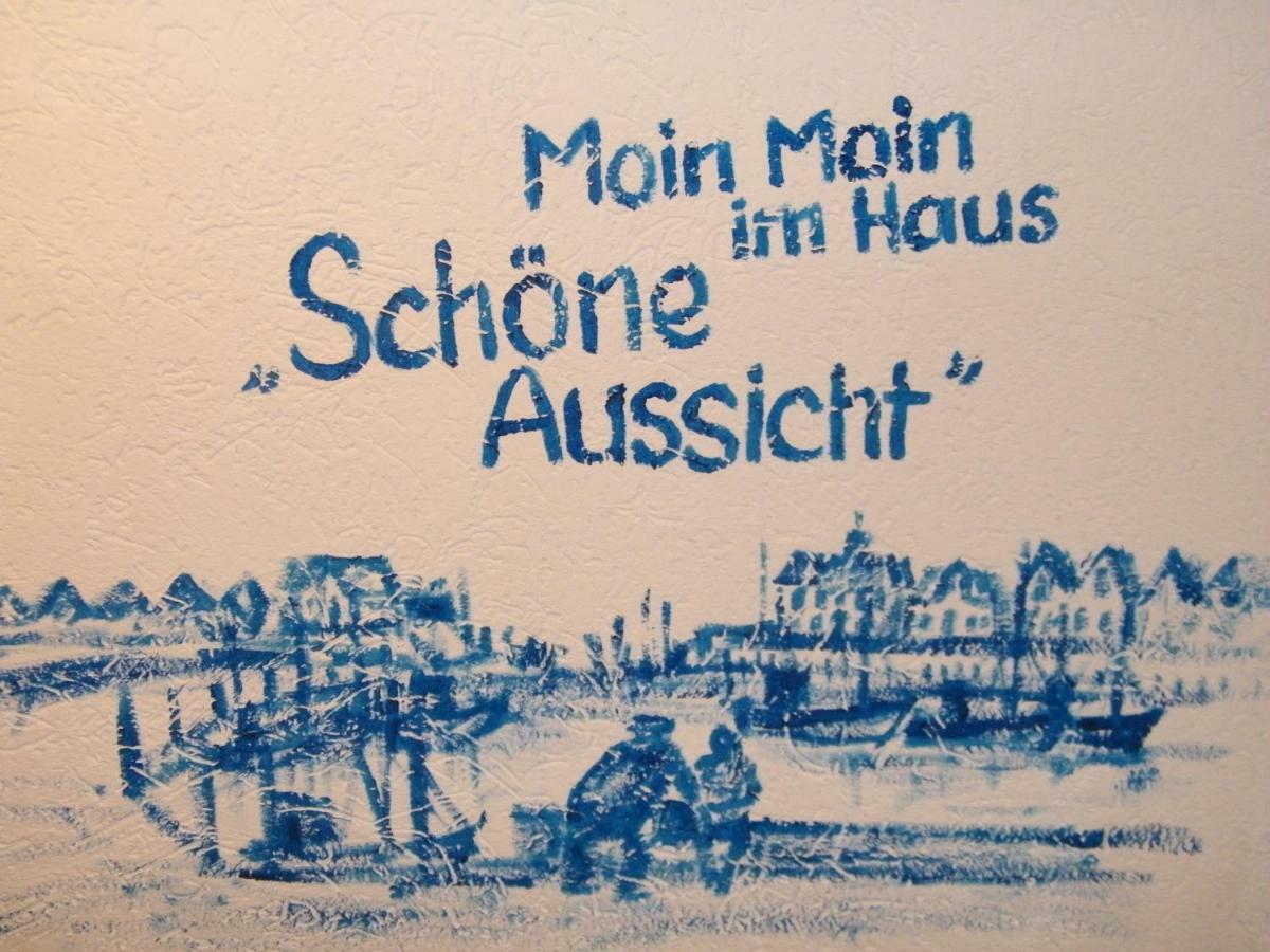 Gastehaus " Schone Aussicht " Apartman Neuharlingersiel Kültér fotó